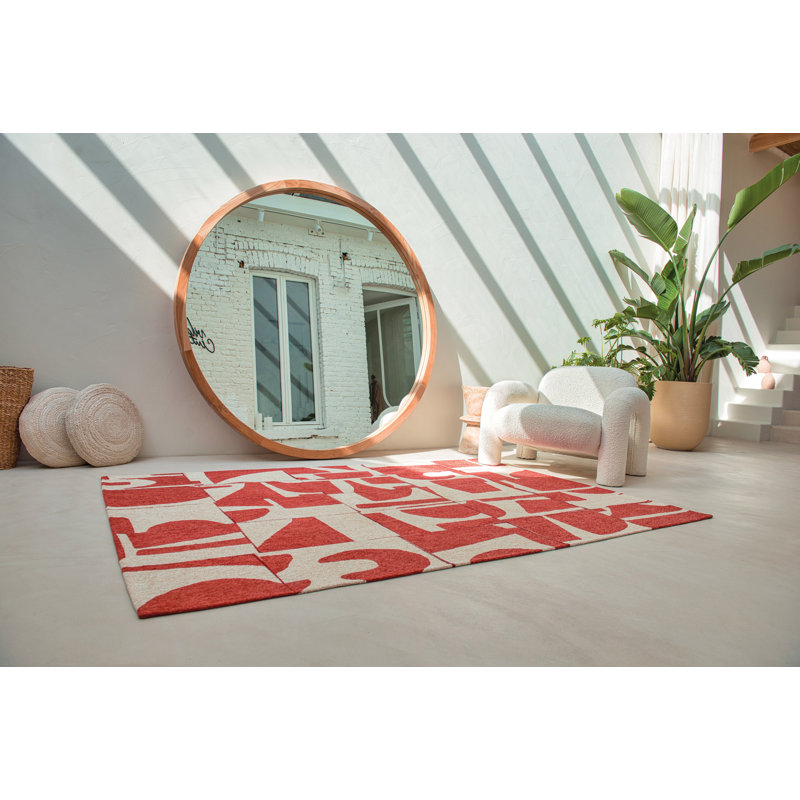 Abstract Area Rug, Runner 80 x 250cm