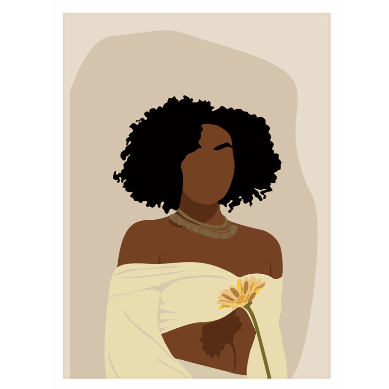 «People and Portraits Elegance Bohemian», reproduction d'art non encadrée, H 20 po x l 16 po