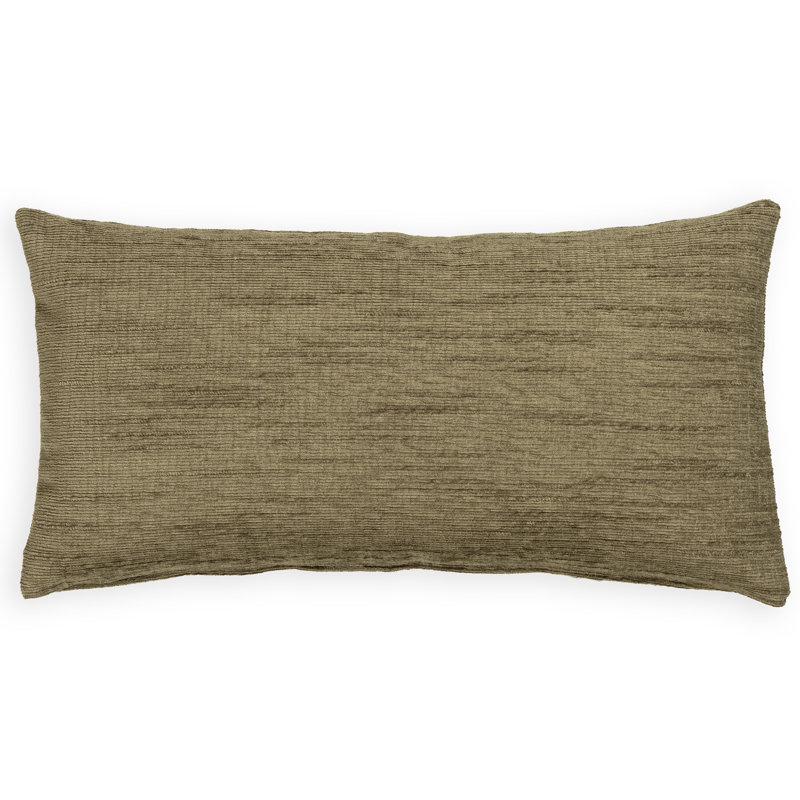 Coussin Haven, Plumes, Vert, Rectangulaire H 14 po x l 26 po