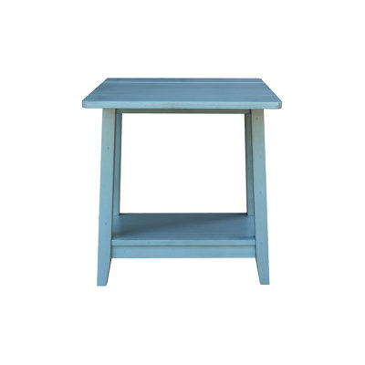 Keiandre Solid Wood End Table