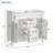 35.9 " Modern Single Bathroom Vanity with Top Sink with Soft Closing Doors and Drawers-101304049