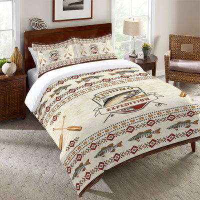Fishing Expedition Machine Woven Comforter