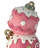 11" Resin Triple Candy Table Ornament