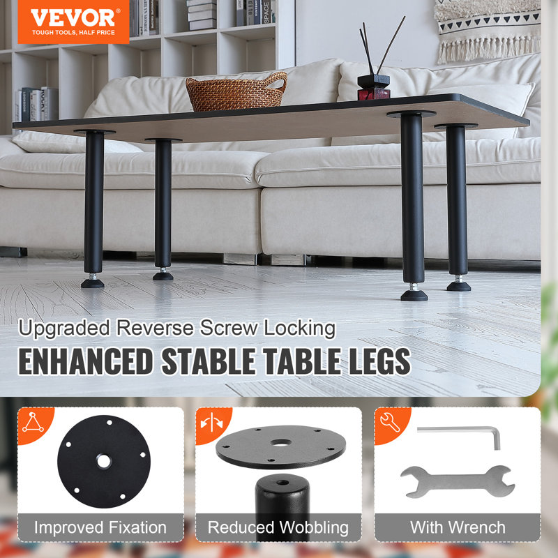 Seanagh Table Leg, 16" H x 4.3" W x 4.3" D