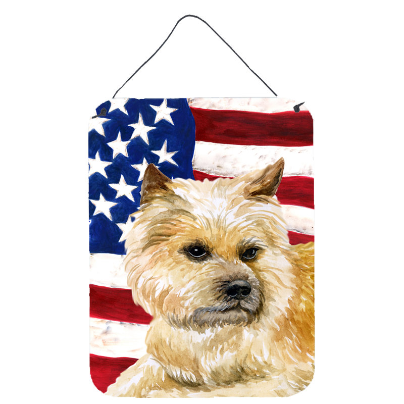 Décoration murale estampes suspendues, Cairn terrier 1, Shar Pei patriotique