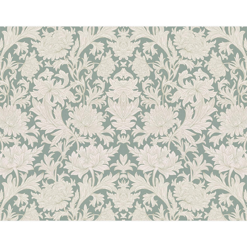 Peel & Stick Damask Border, 132" L x 168" W