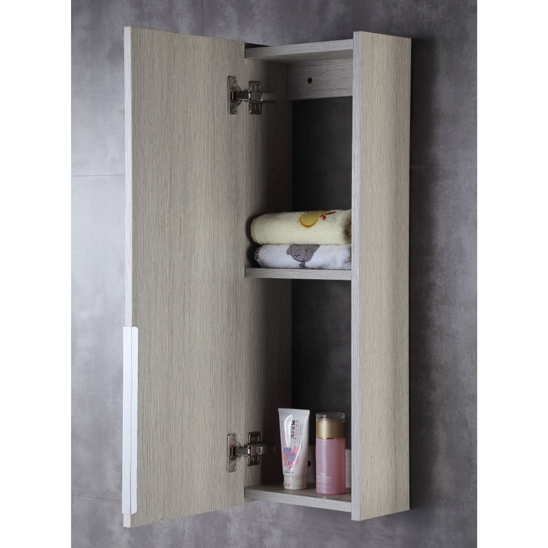 Miroir avec armoires à pharmacie avec tablettes, null
