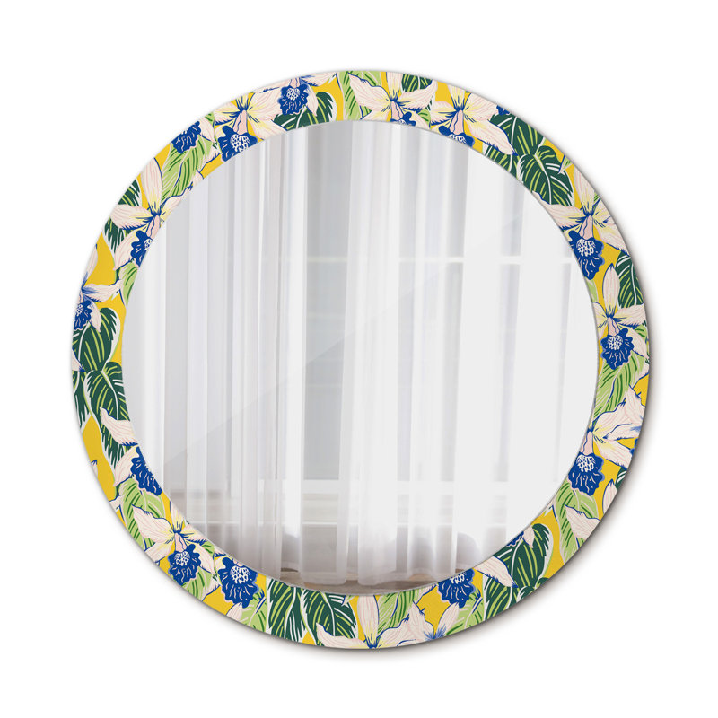 Huldar Glass Flat Wall Mirror
