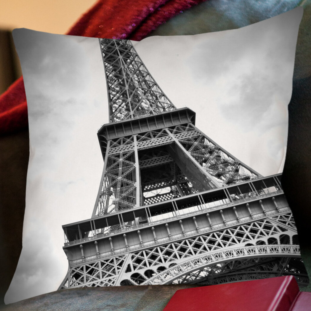 Eiffel tower shaped sales pillow