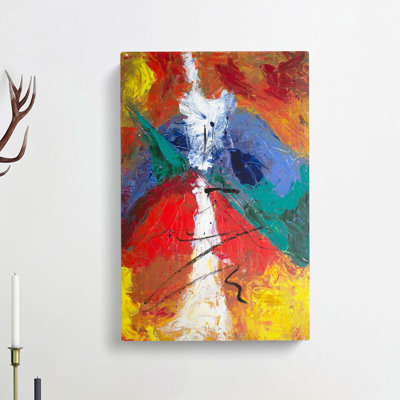 Abstract Art Painting Vol.301 by S.Johnson - Wrapped Canvas