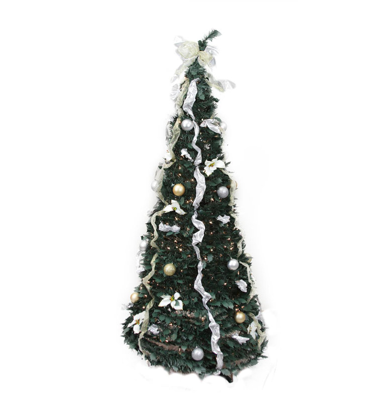 Arbre de Noël artificiel escamotable 6 pi
