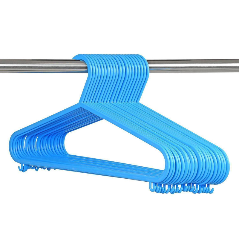 Plastic Standard Hanger, Blue, 60