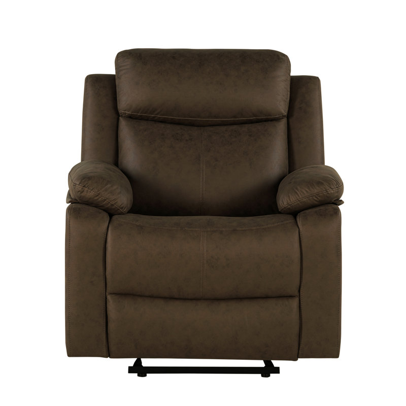 Fauteuil inclinable 6026 brun foncé