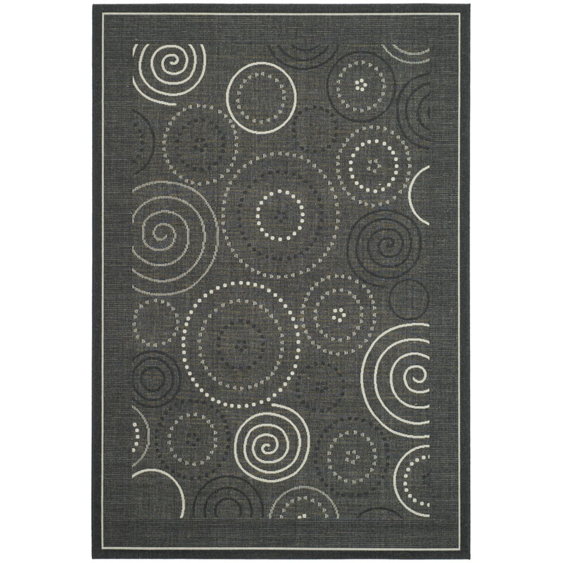 Tapis d'intérieur / extérieur Carole-Louise, Rectangle 6 pi 7 po x 9 pi 6 po