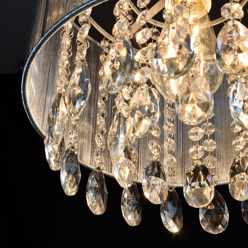 Charnaye - Light Chrome Lantern Pendant