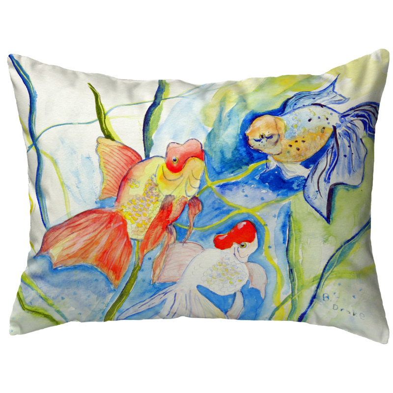  Coussin intérieur / extérieur Fantails, 11 po x 14 po
