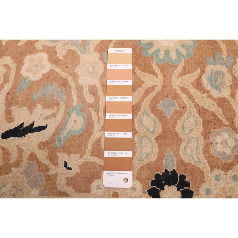 Tapis brun Peshawar Oushak 9 pi 0 po x 11 pi 10 po