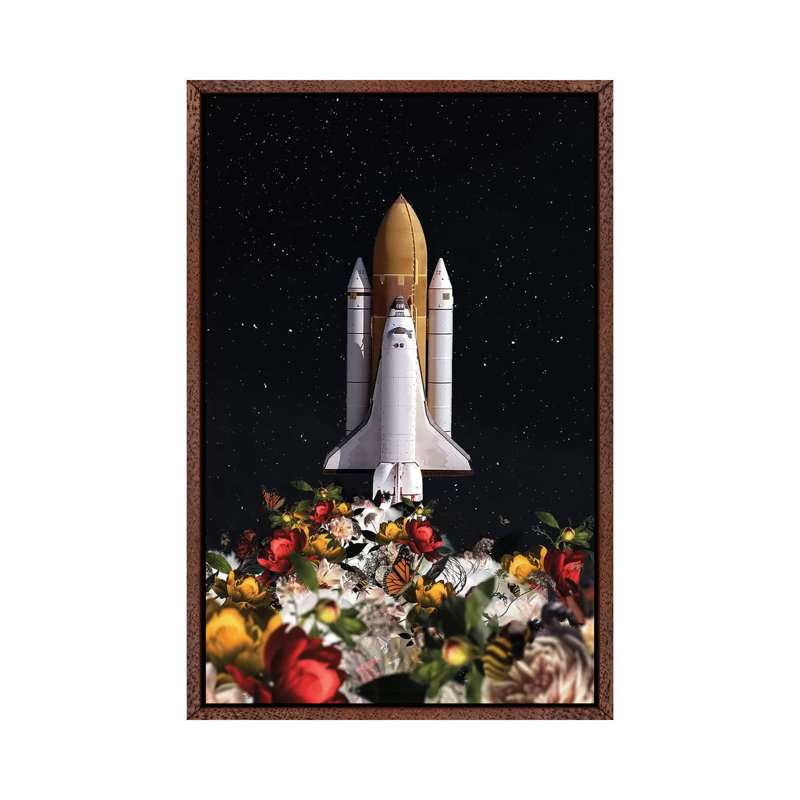 I'll Find My Way Back To You - Print on Canvas, 101.6 cm H x 66.04 cm W, Classic Brown Wood Framed