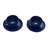Corrigan Studio Handmade Relaxing Blue Ceramic Cups And Saucers (Pair)