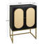 Metal Rectangle Accent Cabinet
