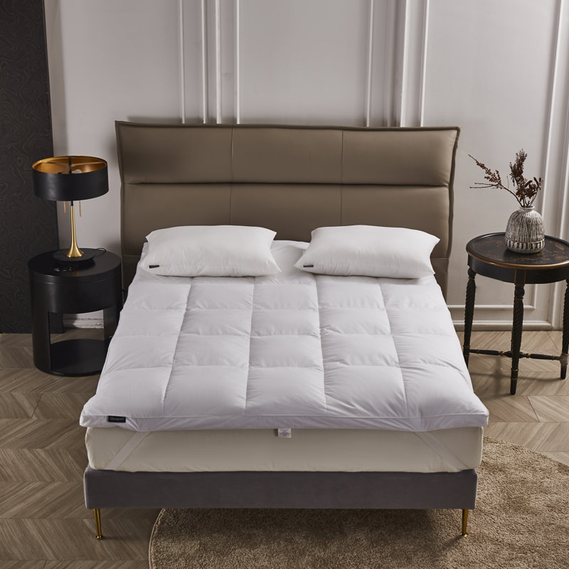 Beautyrest 100% Cotton 3-Inch Thick Soft Featherbed, California King