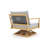 Palma Swivel Chair Granite Cushion-58403527