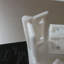 4x Angled L Brackets, White Acrylic + 20x Bolts