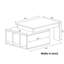 Madison Solid Coffee Table