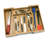 Bamboo Expandable Organizer With Removable Dividers