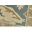 Tapis unique bleu de 7 pi 11 po