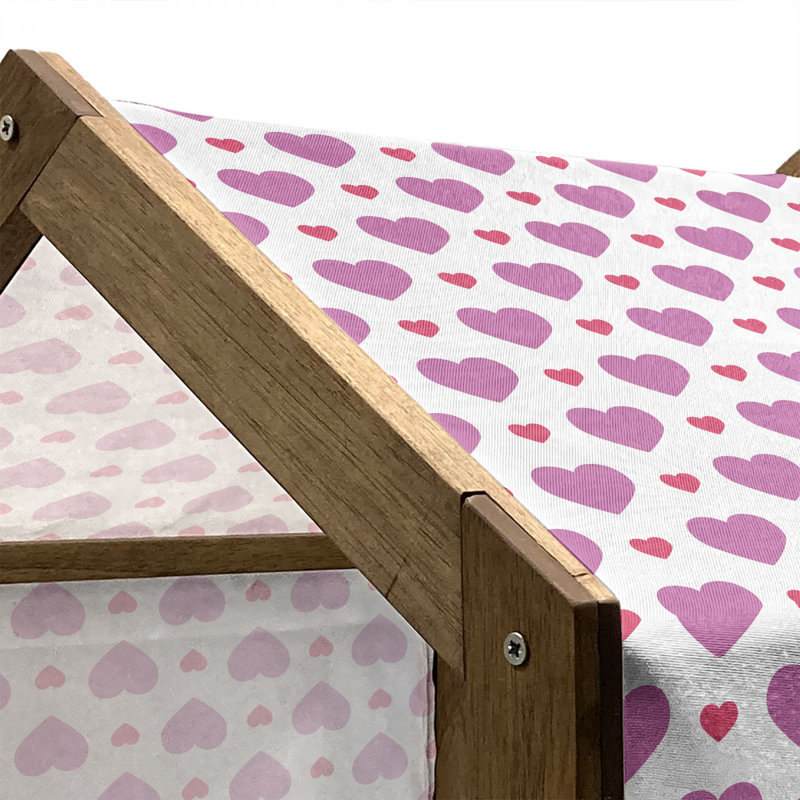 Niche pour chien en bois, H 25,59 po x l 29,53 po x P 21,65 po