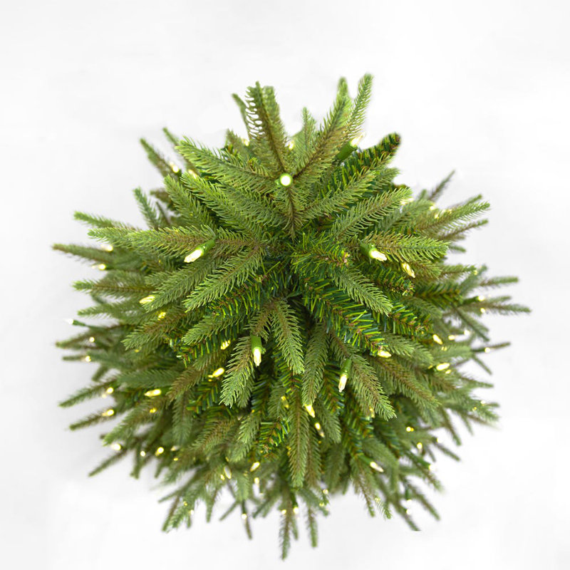 60' H Lighted Artificial Fir Christmas Tree