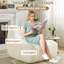Fauteuil à billes surdimensionné de style moderne 33,7 po-390865890
