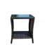 Table basse d'extérieur 1 table basse avec verre trempé transparent-892091697