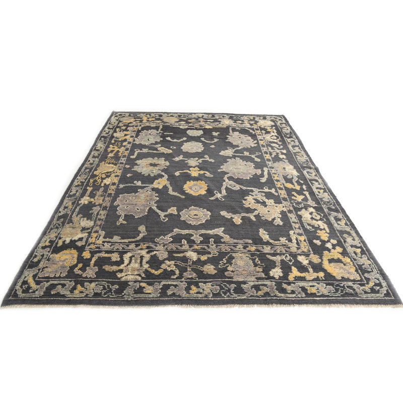Tapis noir 8 x 10 Pettaway