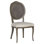 Ava King Louis Back Side Chair