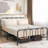Metal Open-Frame Bed-154855110