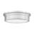Bentley 16 inch Brushed Nickel 1 Light Flush Mount-123223184