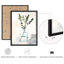 «Plant Flowers In The Glass Bottle», œuvre d'art moderne, impression encadrée, affiches, salle de bain, petit art mural-104788352-104788356