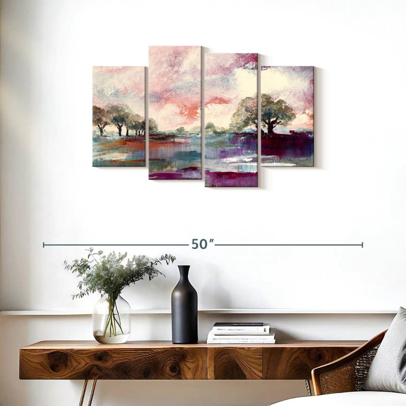 Avery Rusty Sunset, 22" H x 36" W