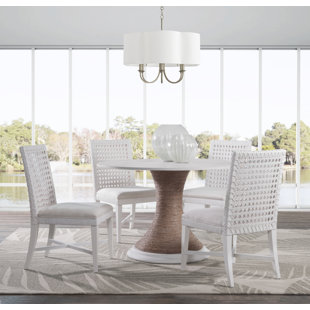 Boca Grande Abaca Round 5-Piece Dining Set