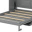 Lit escamotable avec placard Culbreth-580450616