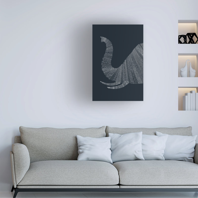 Art sur toile Florent Bodart Elephant Nao4