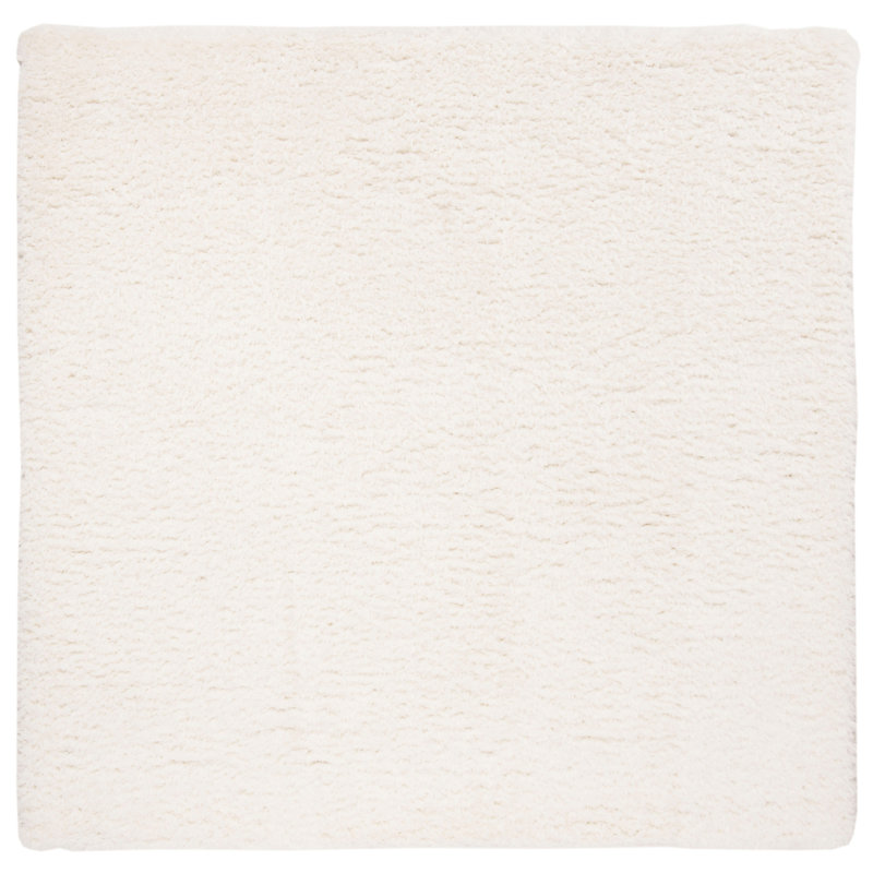Madrid Shag 200 Performance Solid Color Rug, Square 5'3"