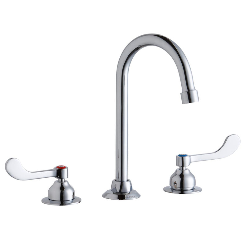 Double Handle Kitchen Faucet With Accessories