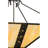 4 - Light Antique Black Unique/Statement Pendant