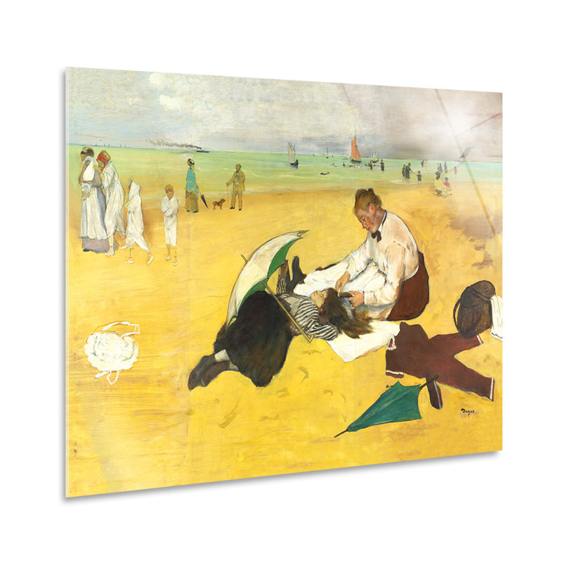 Prima della corsa by Edgar Degas - Square Painting