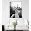 Marilyn sur balcon, toile encadrée-36978137
