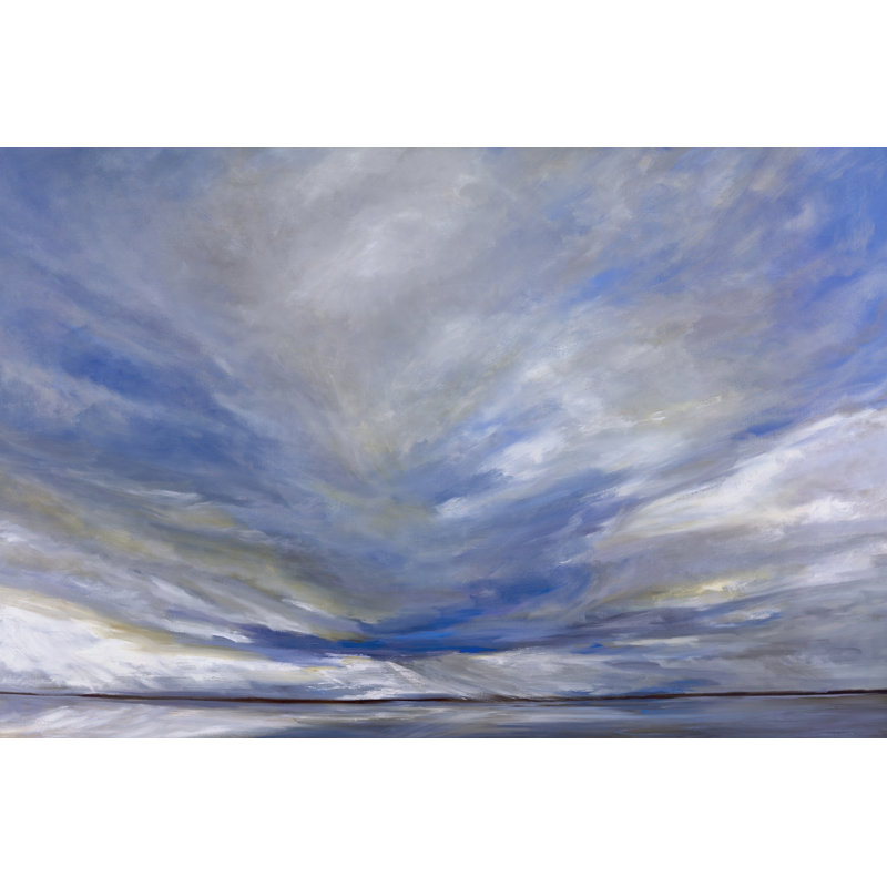 South Bay Storm by Sheila Finch - Wrapped Canvas Painting, 30cm H x 46cm W x 3.8cm D