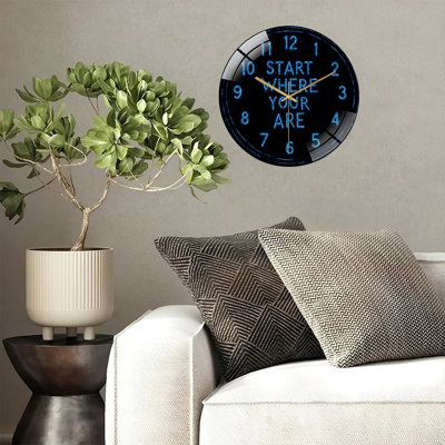 Horloge murale 12 po
